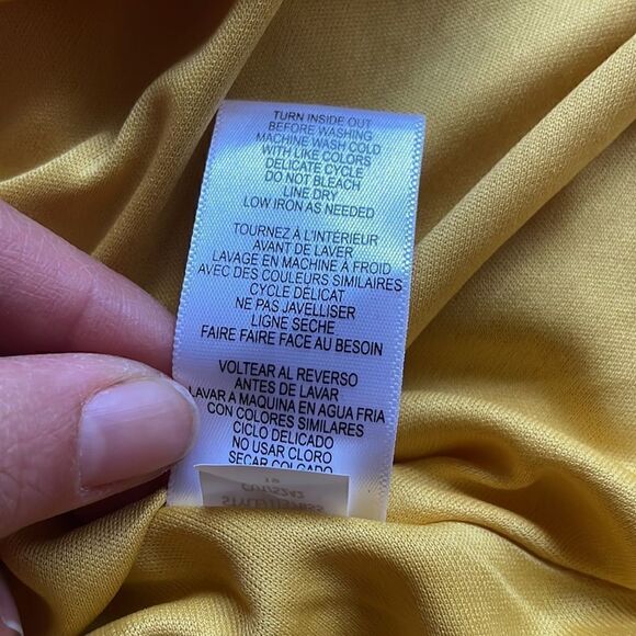 JULIA JORDAN Midi Tie Waist Shirt Dress Size 12 - Picture 10 of 11